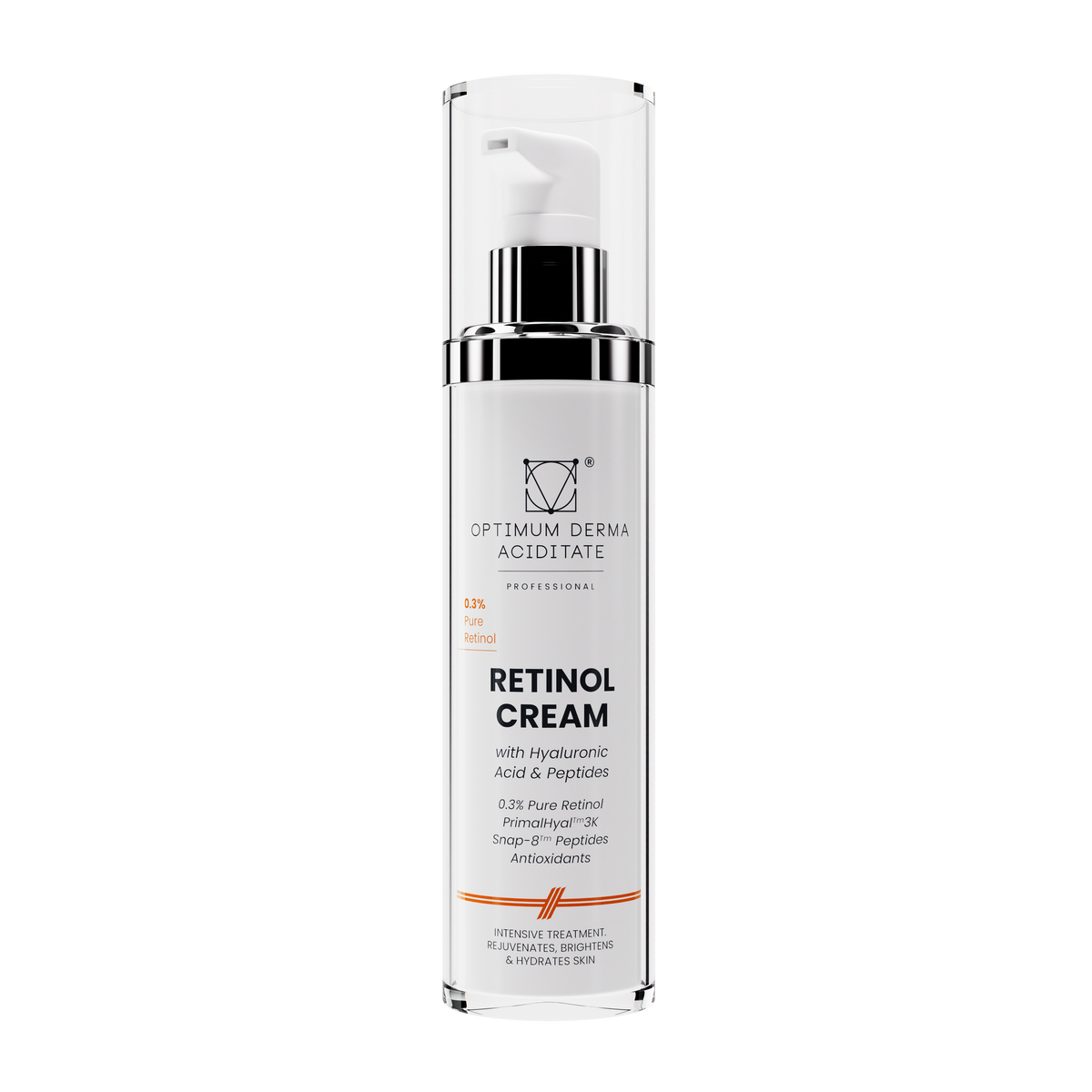 RETINOL CREAM WITH HYALURONIC ACID & PEPTIDES, 50 ml